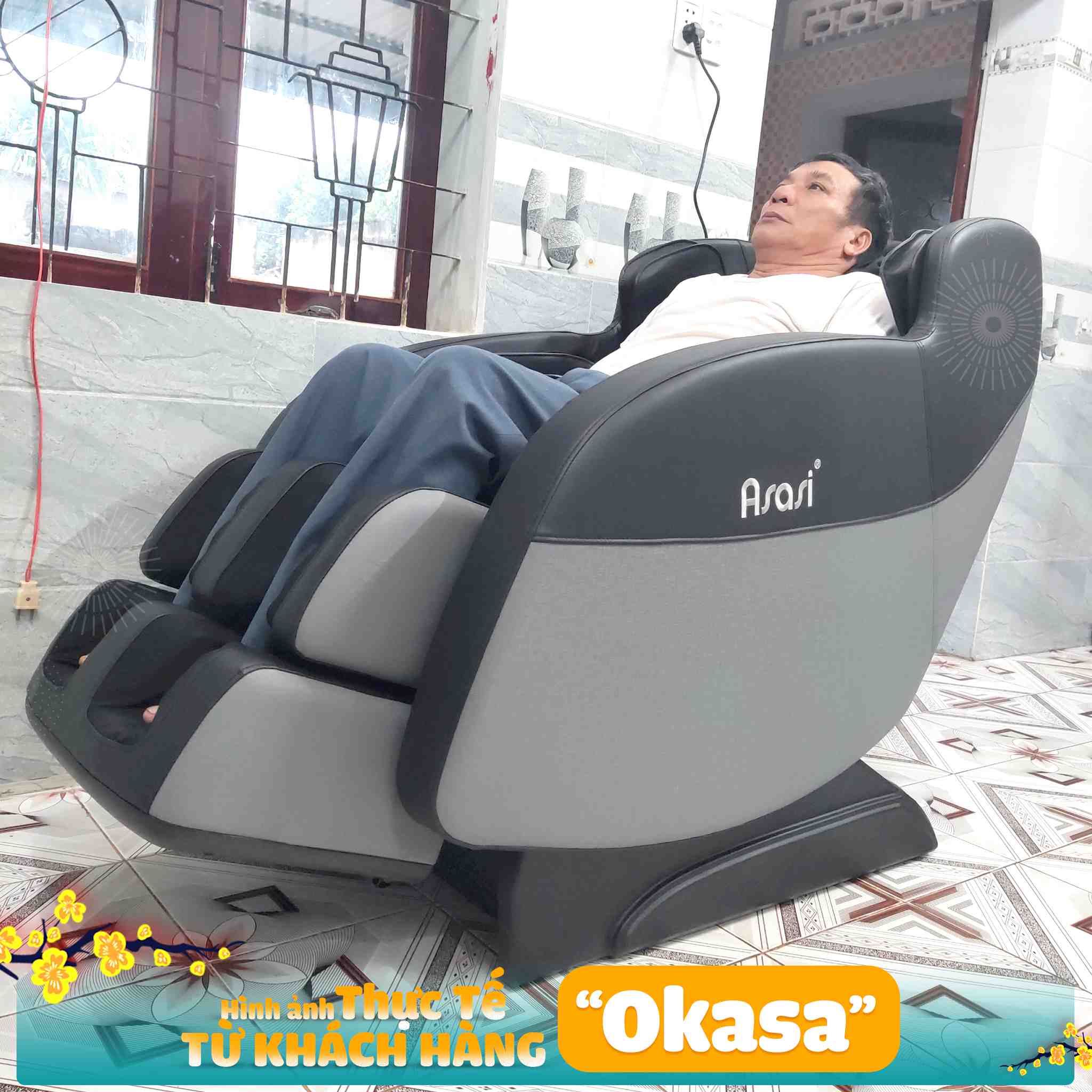 Ghế massage toàn thân Asasi S3 ( Hàng trưng bày )