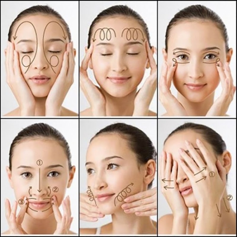 bài mát xa mặt tại spa chuẩn 2020