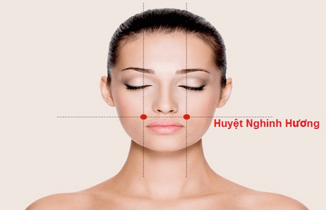 Bấm huyệt đúng cách có thể trị chứng nghẹt mũi