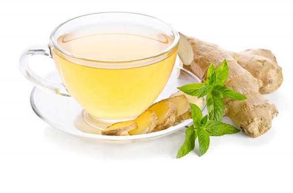 Cảm lạnh có thể dùng trà gừng để giảm đau đầu chóng mặt buồn nôn mệt mỏi