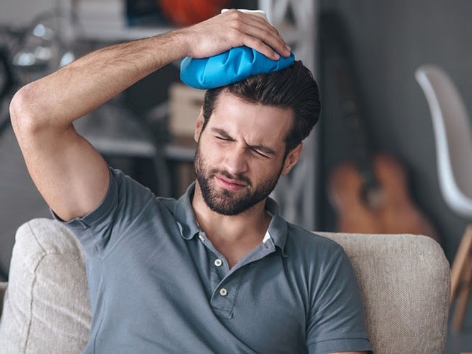 chữa đau đầu bằng mẹo tại nhà