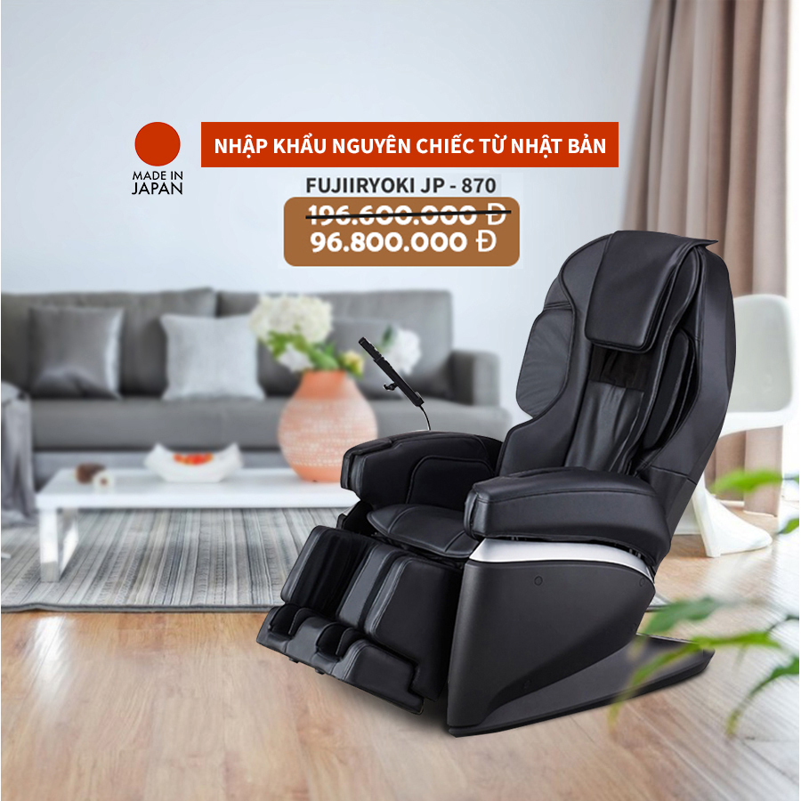 Ghế massage trị liệu Fujiiryoki JP 870