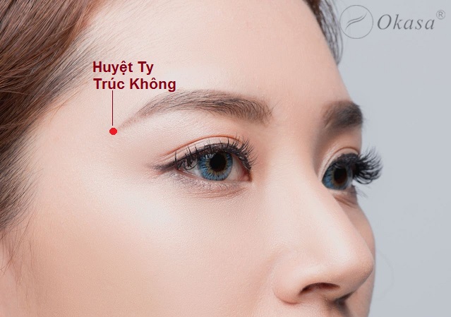 Huyệt Ty Trúc Không