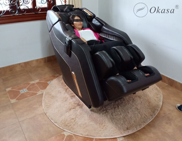 Không lo mất ngủ nhờ ghế massage toàn thân