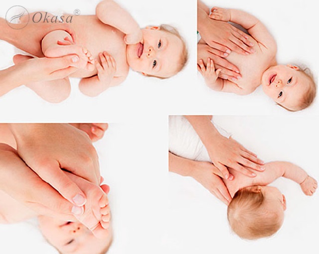 Liệu pháp massage cho trẻ sơ sinh