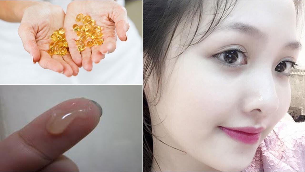 massage da mặt bằng vitamin e