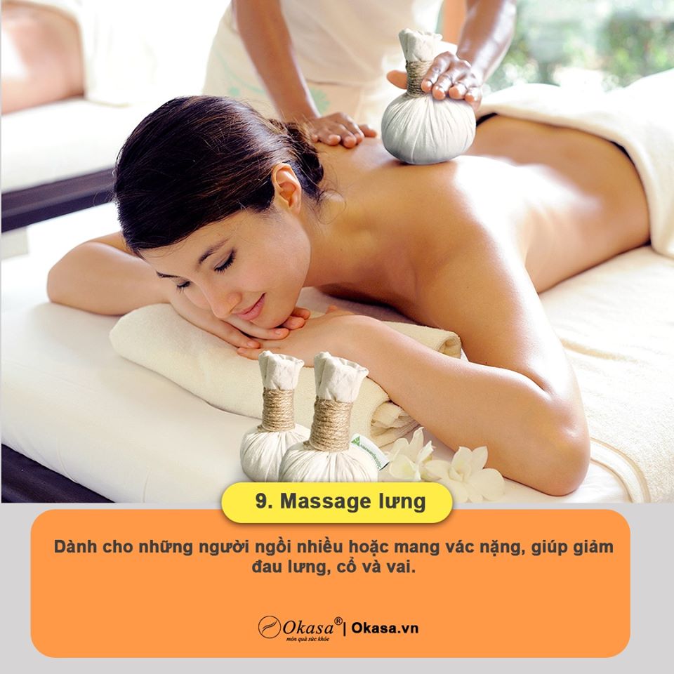 massage lưng
