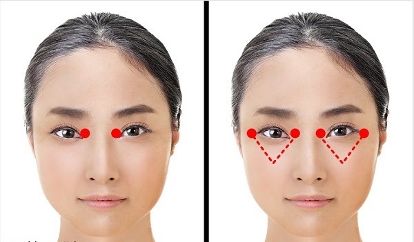mát xa giảm nếp nhăn vùng mắt - loại bỏ quầng thâm và bọng mắt