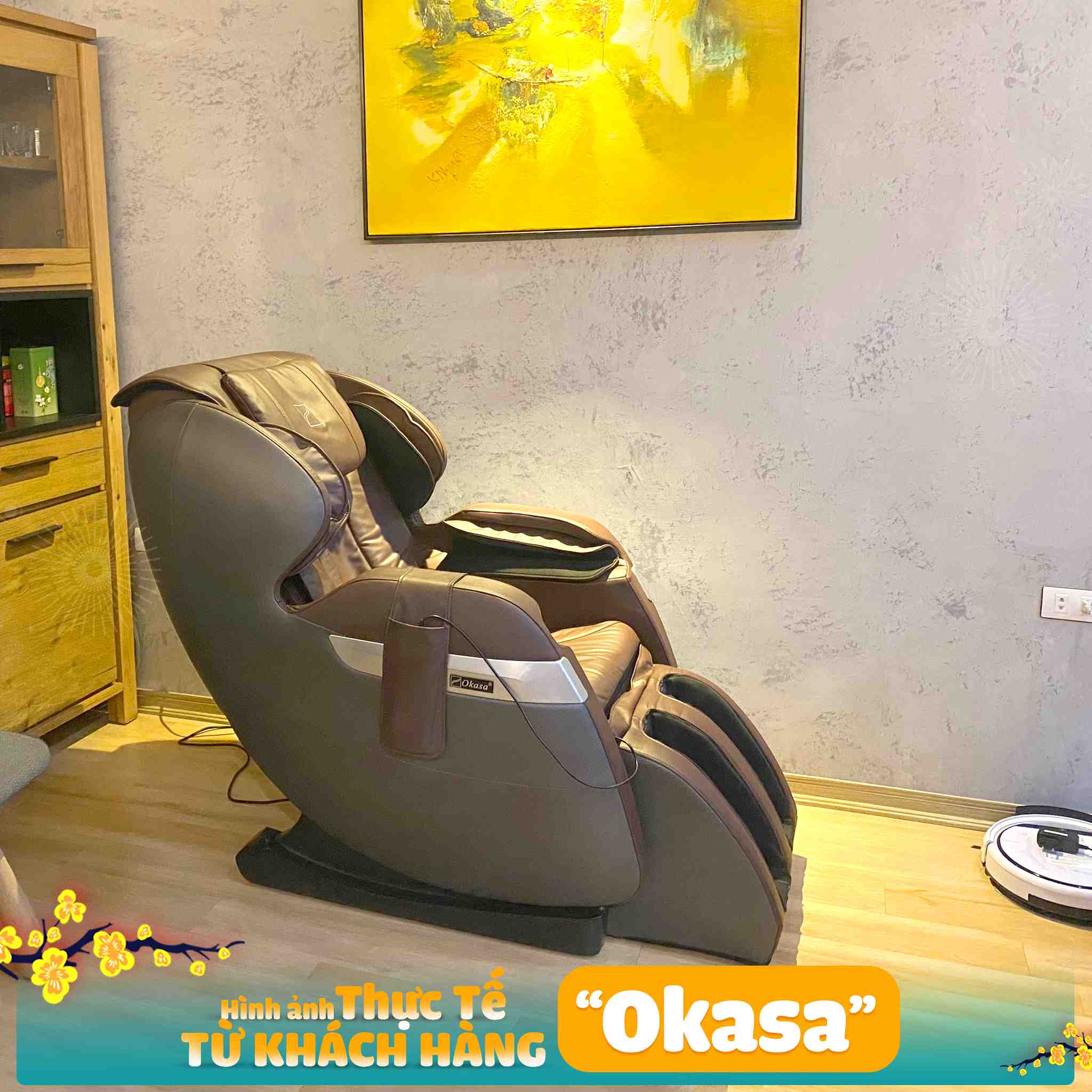 Ghế massage Okasa OS-268 Plus (Hàng trưng bày)