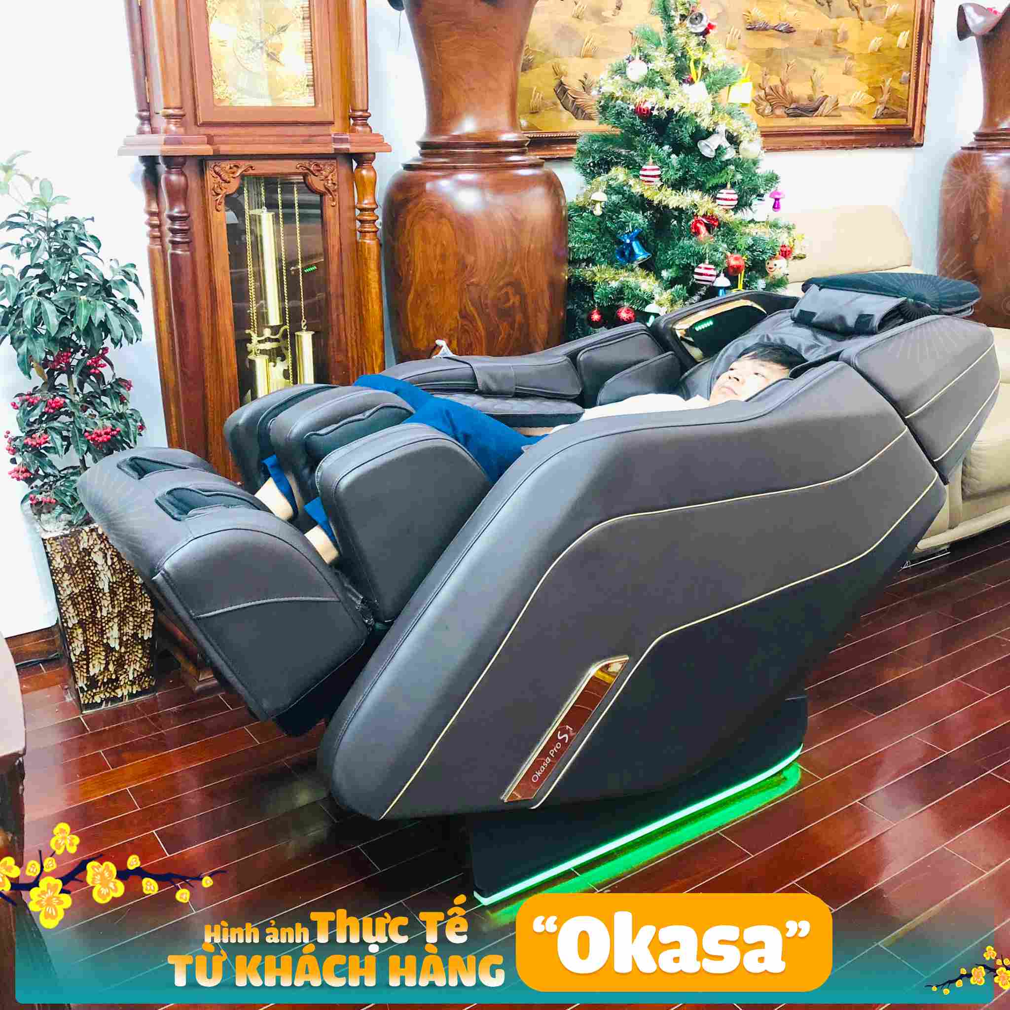 Ghế massage Okasa Pro S1( Hàng trưng bày)