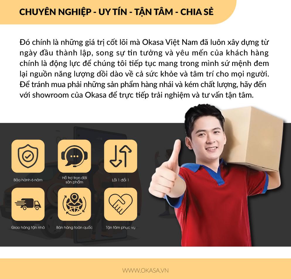 Okasa thương hiệu ghế massage uy tín - tận tâm - chuyên nghiệp