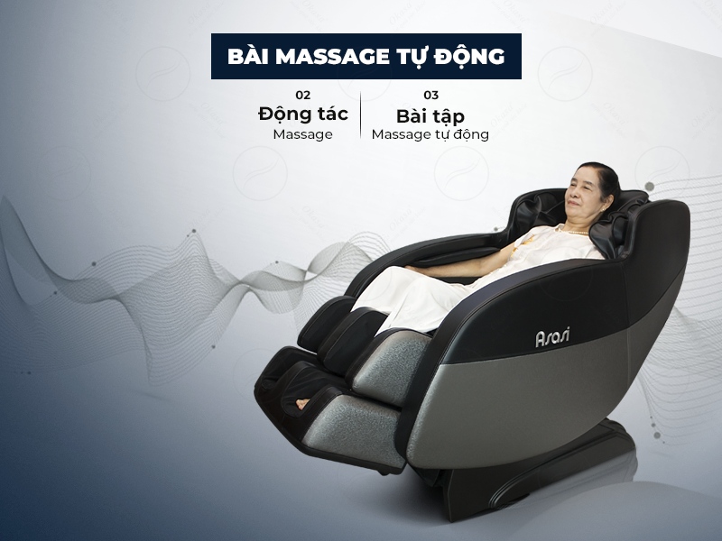 Ghế massage toàn thân Asasi S3