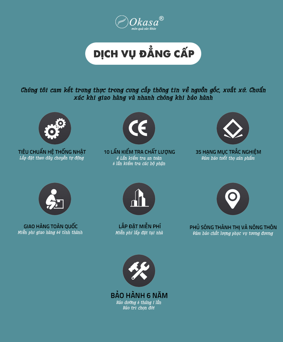 Quy trình sản xuất kiểm tra ghế massage Okasa OS 168 Plus