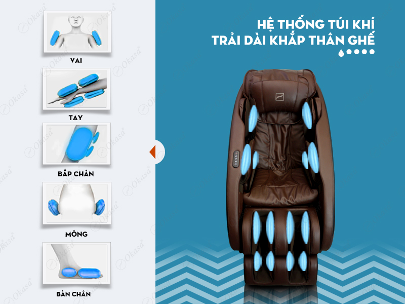 Ghế massage Okasa OS-468