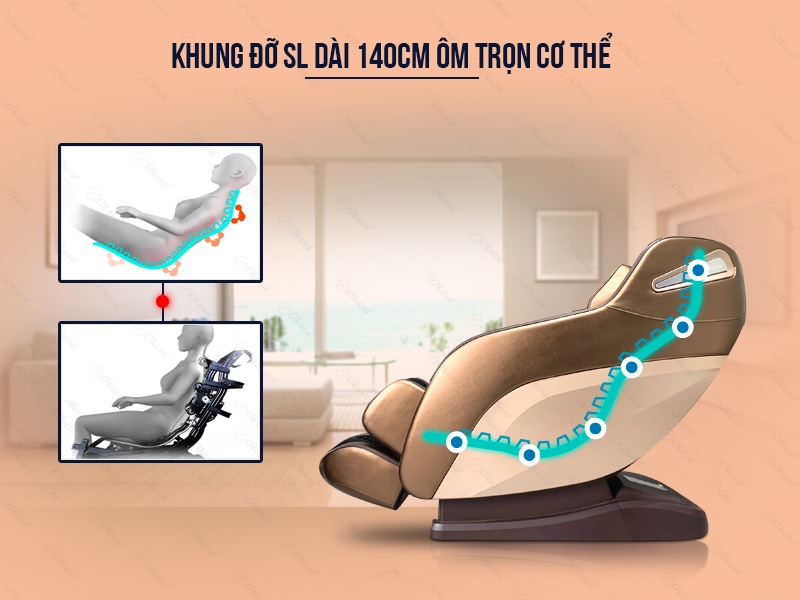 Ghế massage Okasa OS-668 Plus