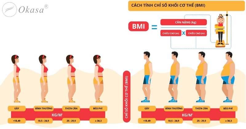 Sự khác nhau giữa thừa cân và béo phì