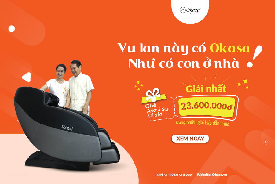 CUỘC THI: VU LAN NÀY CÓ OKASA - NHƯ CÓ CON Ở NHÀ