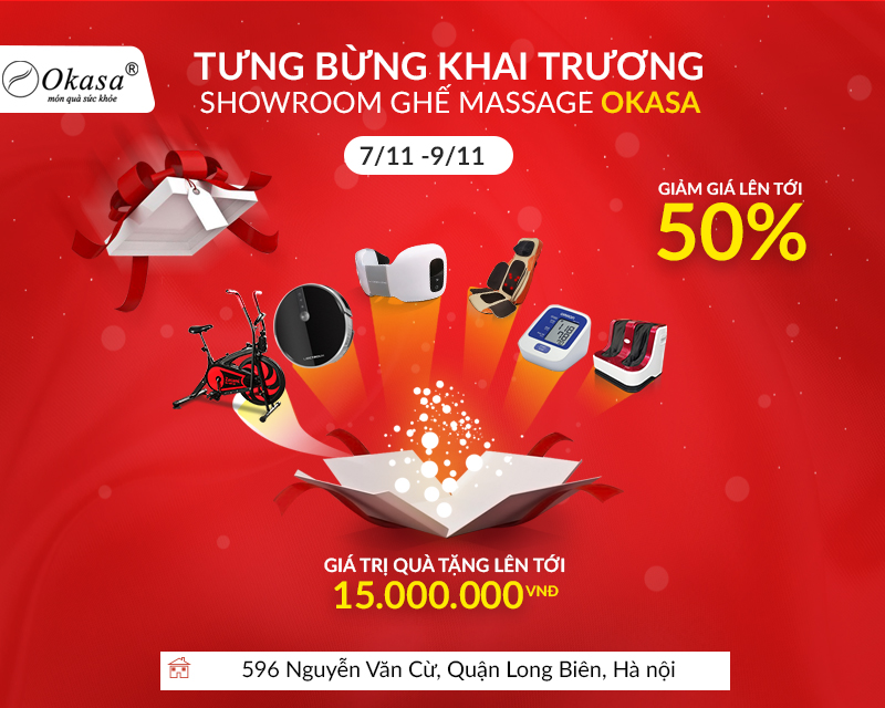 KHAI TRƯƠNG SHOWROOM OKASA LONG BIÊN