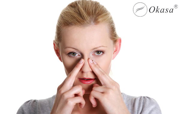 Phương pháp massage điều trị nghẹt mũi