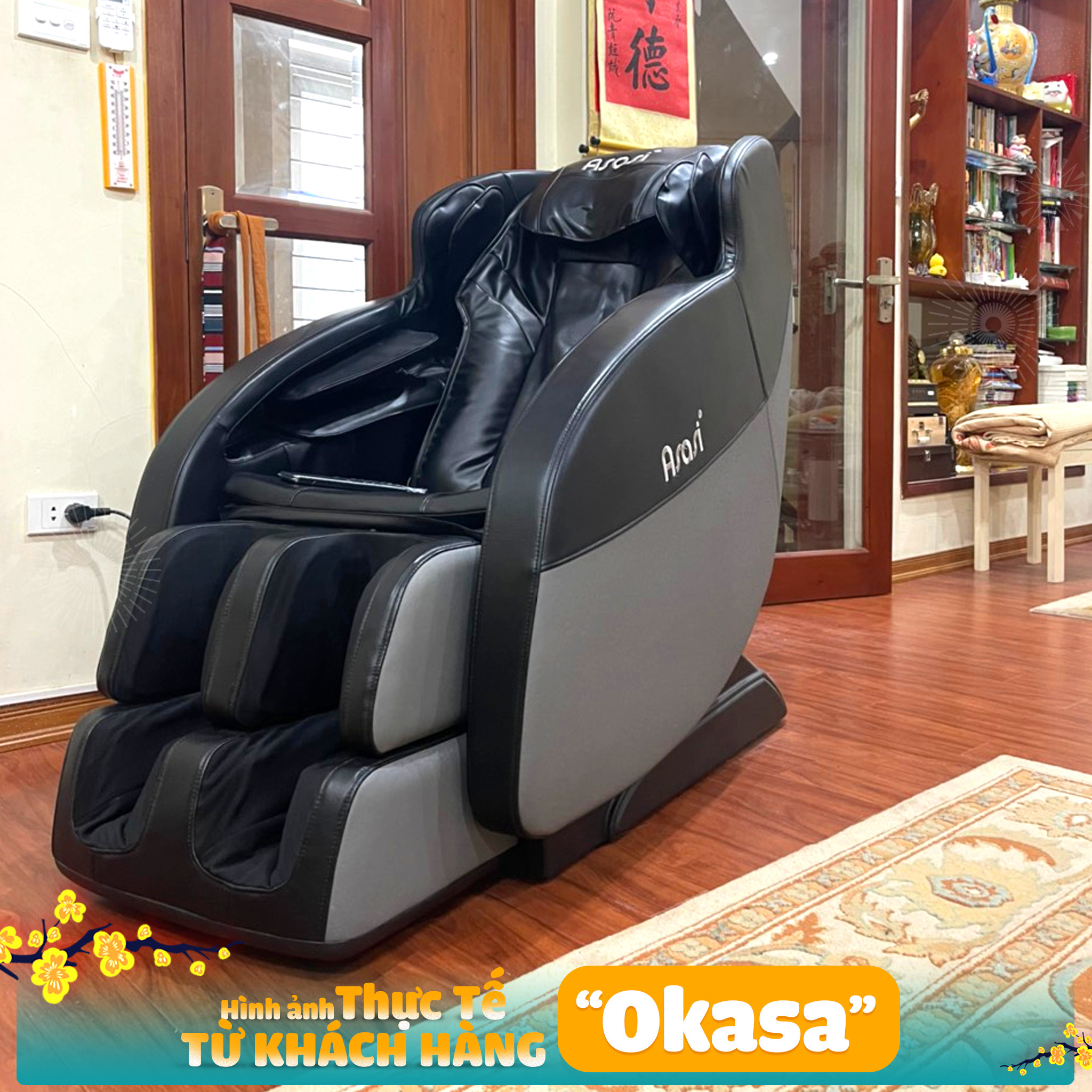 Ghế massage toàn thân Asasi S3 ( Hàng trưng bày )